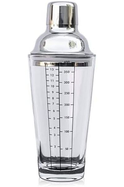 MIBRU Coffe and cold drinks shaker glass and stainless