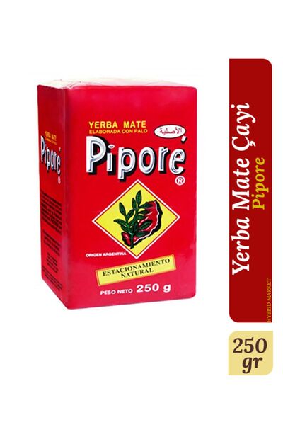 PİPORE Yerba Mate Tea - Mate Çayı 250 gr -arjantin Çayı