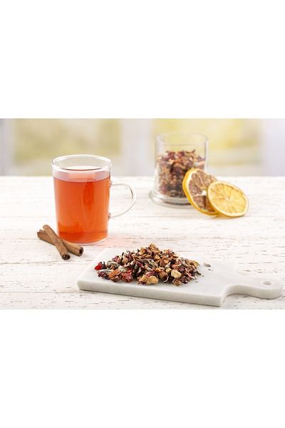 Kuru Yeşil Winter Tea - Mixed Fruit Tea - Herbal Tea - Herbal Tea 100 g