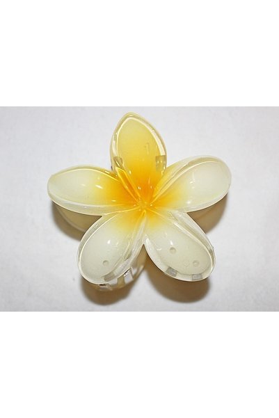Eliscee Accessories ألوها لوتس (الكركديه) مشبك مزلاج على شكل زهرة