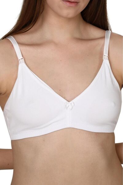 Nuvita Baby حمالة صدر للرضاعة من القطن الممشط