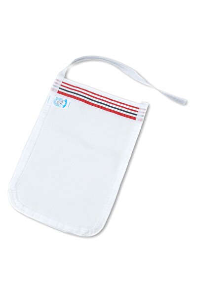 Nazik Dokunuş- Kese Banyo Ve Duş Kesesi Doğal Özel Dokuma Standart Kese