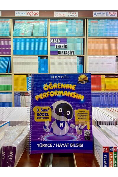 Netbil Yayıncılık Netbil Yayınları Netbil 3.sınıf Sözel (Türkçe, Hayat Bilgisi ) Defterim Öğrenme Performansım