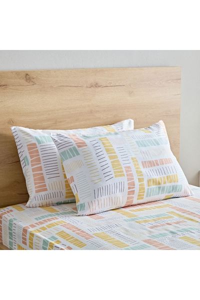Home Box Nora Savana 2-Piece Reversible Pillow Cover Set - 50x75 cm