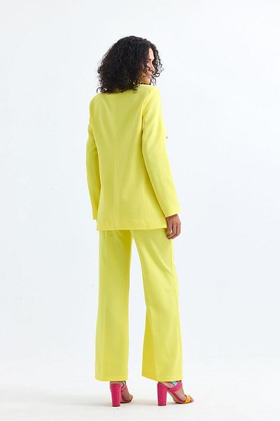 Sense Women's Suit Jacket And Pants| TK34239 Yellow