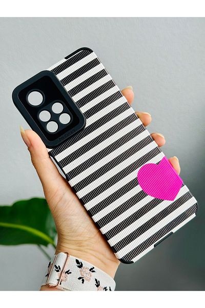 Go Aksesuar جراب سيليكون بتصميم مطلي متوافق مع هاتف Xiaomi Note 11 Pro Plus