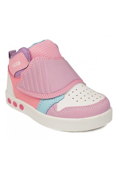 Vicco 313.p20k.100 Booties Lighted Pink Girl's Boots