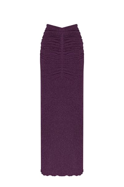 Nur Karaata Moon Sparkle Purple Skirt