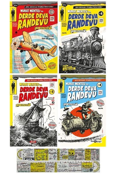 Alfa Yayınları Derde Deva Randevu Serisi 4 Kitap Set Murat Menteş + Matematik...