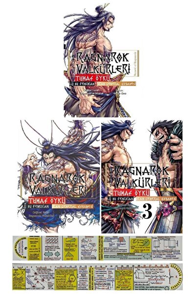 Komik Şeyler Ragnarok Valkürleri Tuhaf Öykü Serisi 1-2-3. Ciltler Manga Seti ...