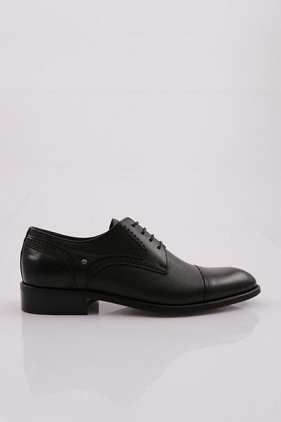 DGN Men's Microlight Classic Shoes Black Antique Genuine Leather 273226102