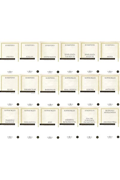 TÜRKİYE İŞ BANKASI KÜLTÜR YAYINLARI Hasan Ali Yücel Klasikleri Antik Yunan Tr...