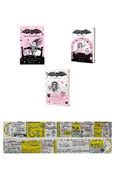 Epsilon Yayınevi İsadora Moon 10-11-12. Kitaplar 3'lü Set + Matematik Öğreten...