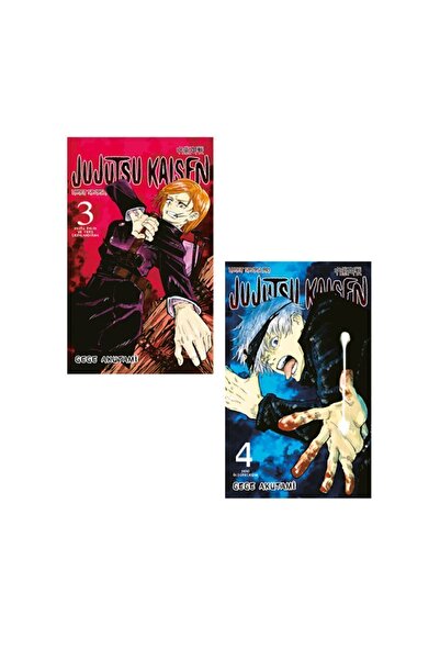 Gerekli Şeyler Yayıncılık Jujutsu Kaisen 3-4. Ciltler Manga Seti