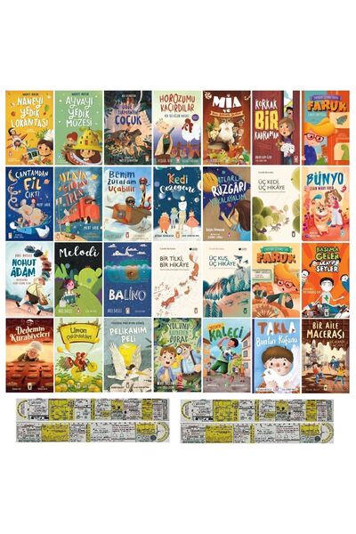 Timaş Çocuk 2. ve 3. Sınıf Kitapları 28 Kitap Set / Mert Arık, Anıl Basılı, N...