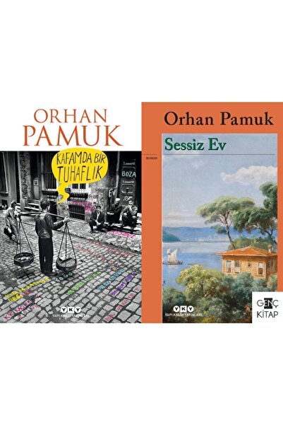 Yapı Kredi Yayınları Orhan Pamuk 2 Kitap Set Kafamda Bir Tuhaflık - Sessiz Ev