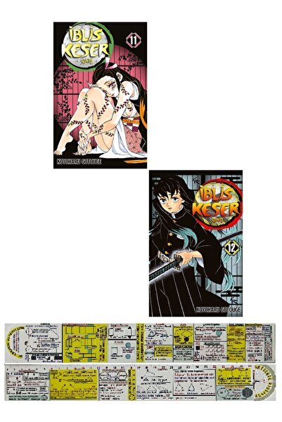 Gerekli Şeyler Yayıncılık İblis Keser 11-12. Ciltler Manga Seti + Ayraç