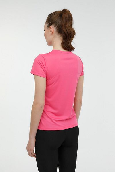 Kinetix Γυναικείο T-shirt Pink Crew Neck - Κοντό μανίκι