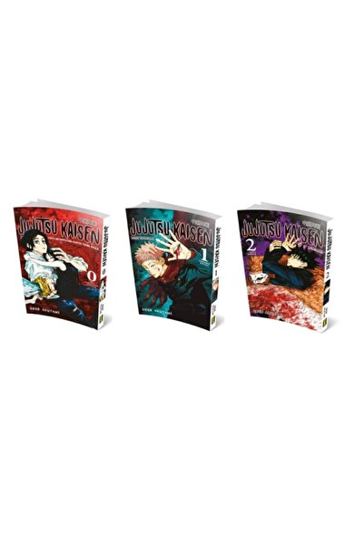 Gerekli Şeyler Yayıncılık Jujutsu Kaisen 0-1-2. Ciltleri Set