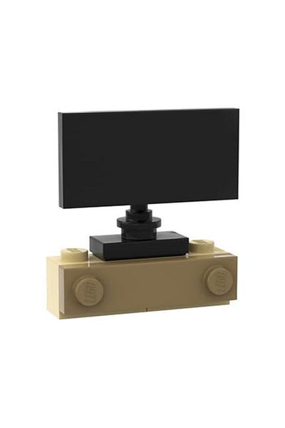 LEGO Original Accessory Moc Custom Minifigure City City Modular Building Building Television Mini Set