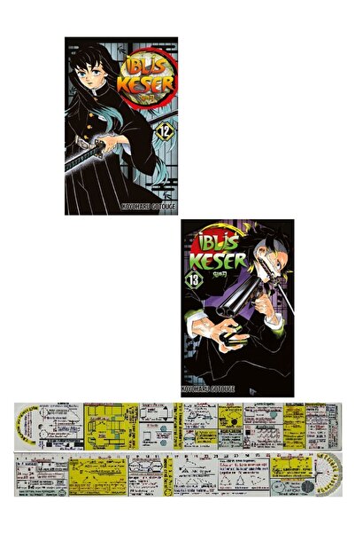 Gerekli Şeyler Yayıncılık İblis Keser 12-13. Ciltler Manga Seti + Mat. Öğrete...