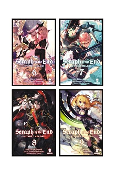 Kurukafa Yayınları Seraph Of The End-kıyamet Meleği 6-7-8 Ve 9.uncu Kitaplar-...