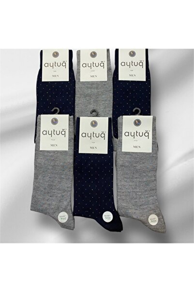 Aytuğ Modal Burun Dikişsiz 6'lı Erkek Soket Çorap