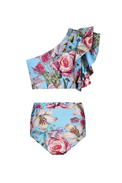 Nur Karaata Begonia Blu Bikini Set