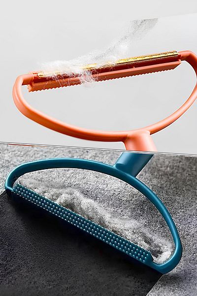 COZY SENSE 1 Piece Double Sided Lint Removal Apparatus - Lint/Bristle Collection Products Clay Cleaning Brush