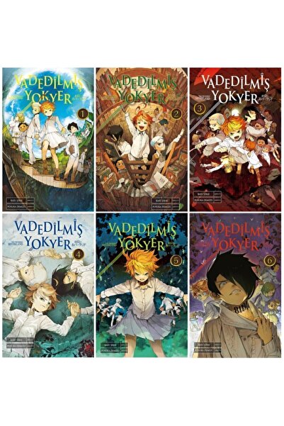 Gerekli Şeyler Yayıncılık Vadedilmiş Yokyer (the Promised Neverland) 1-2-3-4-...