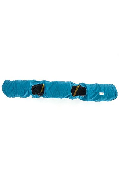 Dilekita Foldable Tall Velvet Cat Tunnel (Night Blue)