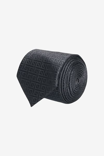 AC&Co / Altınyıldız Classics Ανδρική γραβάτα με μαύρο σχέδιο