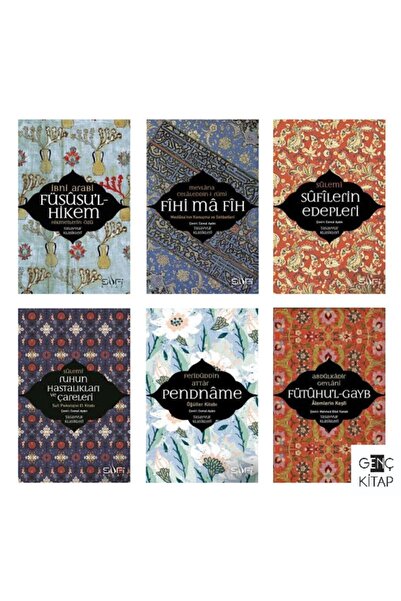 Sufi Kitap Tasavvuf Klasikleri 6 Kitap Set Sufilerin Edepleri-fihi Ma Fih-pen...