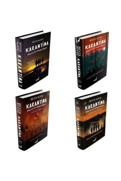 İndigo Kitap Beyza Alkoç Karantina Seti 4 Kitap Set Ciltli
