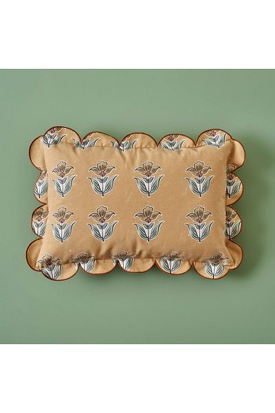 Bella Maison Калъфка за възглавница от 100% памук с индийска мида (35x50 см)
