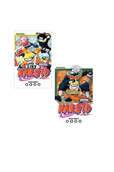 Gerekli Şeyler Yayıncılık Naruto 2-3. Ciltler Manga Seti - Masaşi Kişimoto