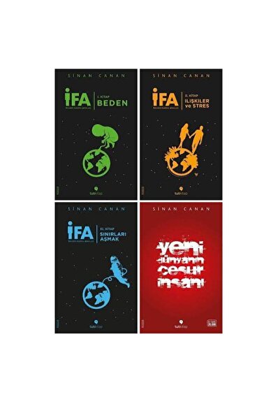 Tuti Kitap Sinan Canan 4 Kitap Set / Ifa 1-2-3 - Yeni Dünyanın Cesur Insanı