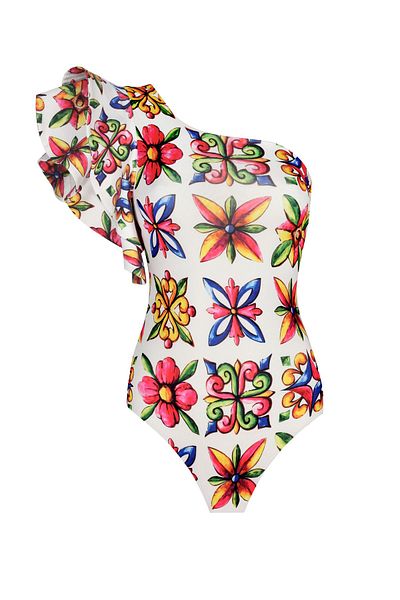 Nur Karaata Begonia Sicilia Swimsuit