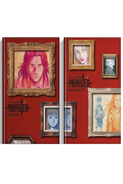 Marmara Çizgi Yayınları Monster 2'li Set  Manga