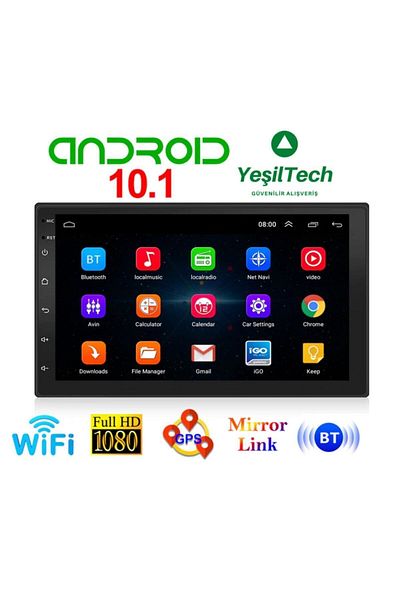EXVOL Exw-x100 Android Multimedia 2gb/32gb + Parking Camera Double Tape 7 Inc Hd Ips Display Youtube