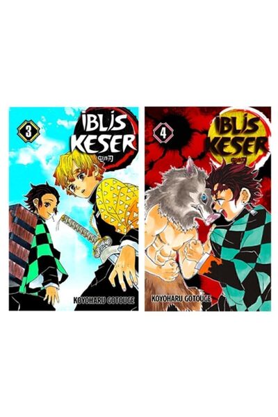 Gerekli Şeyler Yayıncılık Iblis Keser 3-4. Ciltler Manga Seti
