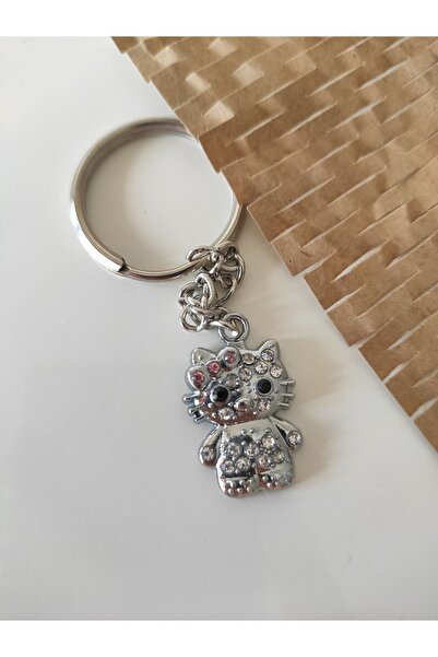 Esey Dizayn Hello Kitty Anahtarlık Metal - Mini Boyutta