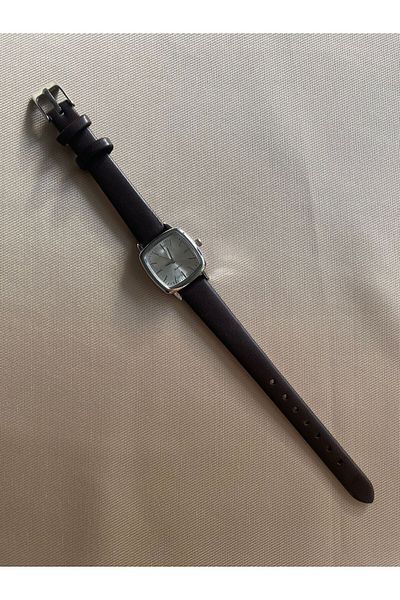 QUARTZ Retro Minimal Vintage Leather Cord Women's Wristwatch