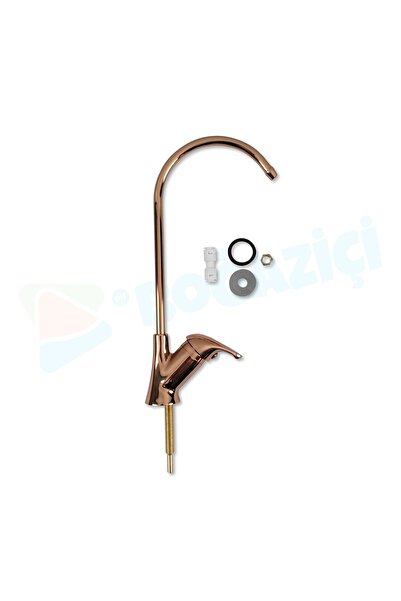 Boğaziçi Su Arıtma Su Arıtma Cihazı Ibrik Roze Altın Arıtma Musluğu