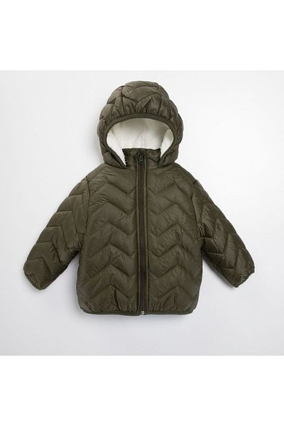 Midimod Gold Unisex 6-10 Years Children's Coat with Ribbon
