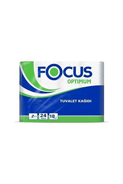 Focus Optimum Tuvalet Kağıdı Çift Katlı 150 Yaprak 18 m - 24 Adet (50001477)
