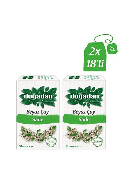 Doğadan White Tea 18 Cup Sachet x2