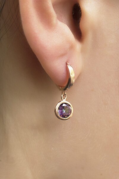 SUNSHINE 925 Ayar Mistik Topaz Küpe SKU0853