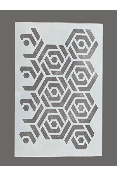 Piktura Duvar dekorasyonu stencil şablon 60X40