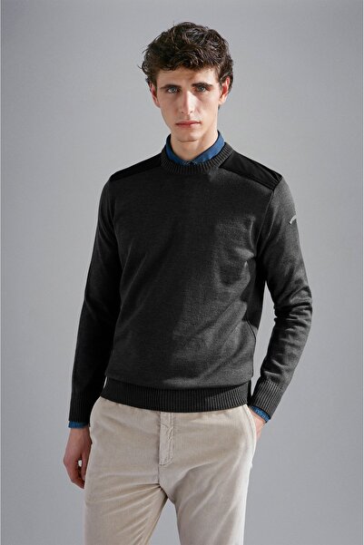 PAUL&SHARK MEN'S KNITTED ROUNDNECK C.WWOOL